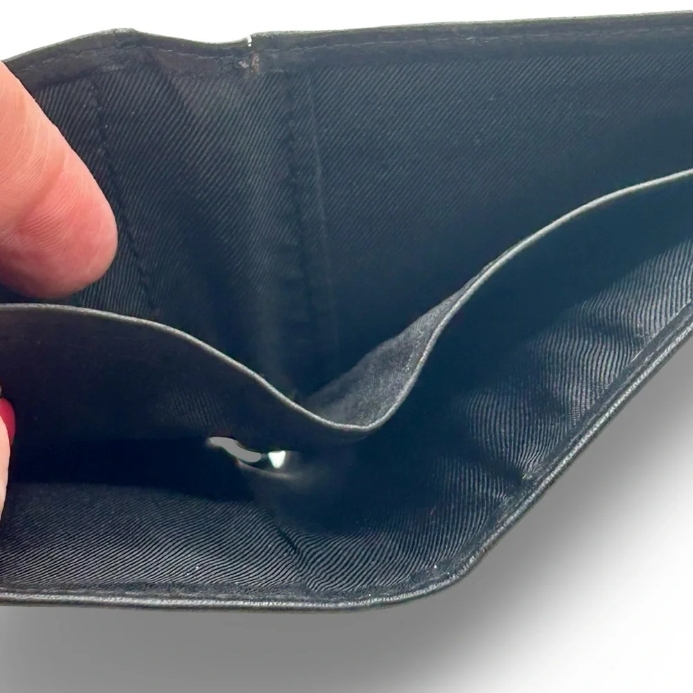 Bass Leather‎ Men's Billfold Wallet Preppy Classic Butter Soft Career Office